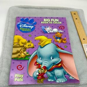 DISNEY Animals Friends BIG FUN Book to Color
